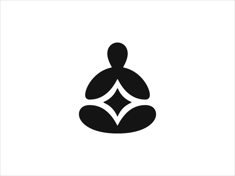 瑜伽創(chuàng)意logo設(shè)計