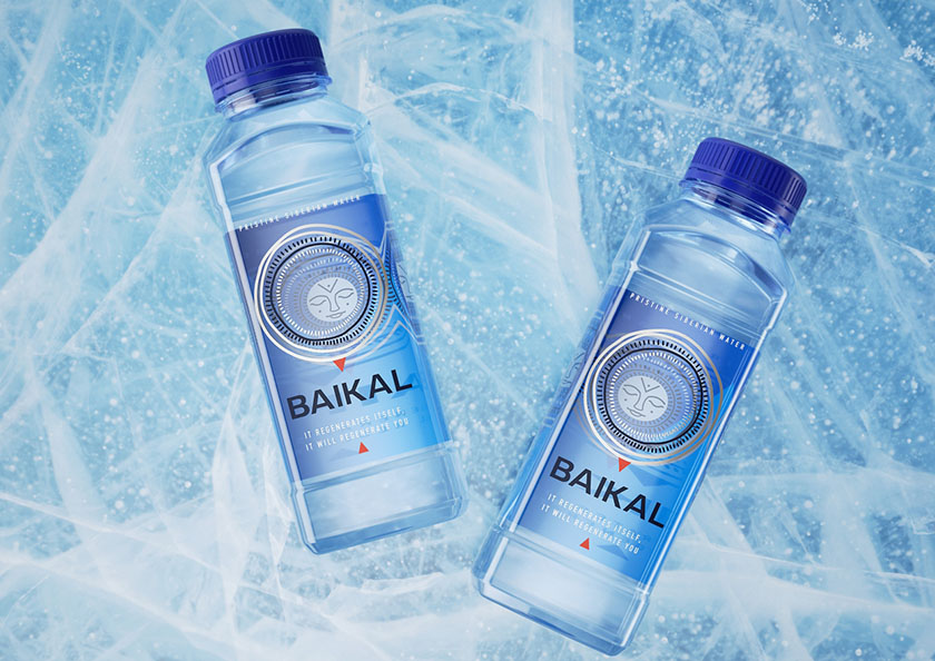 Baikal 飲用水包裝設(shè)計(jì)，賜予產(chǎn)品神圣再生力