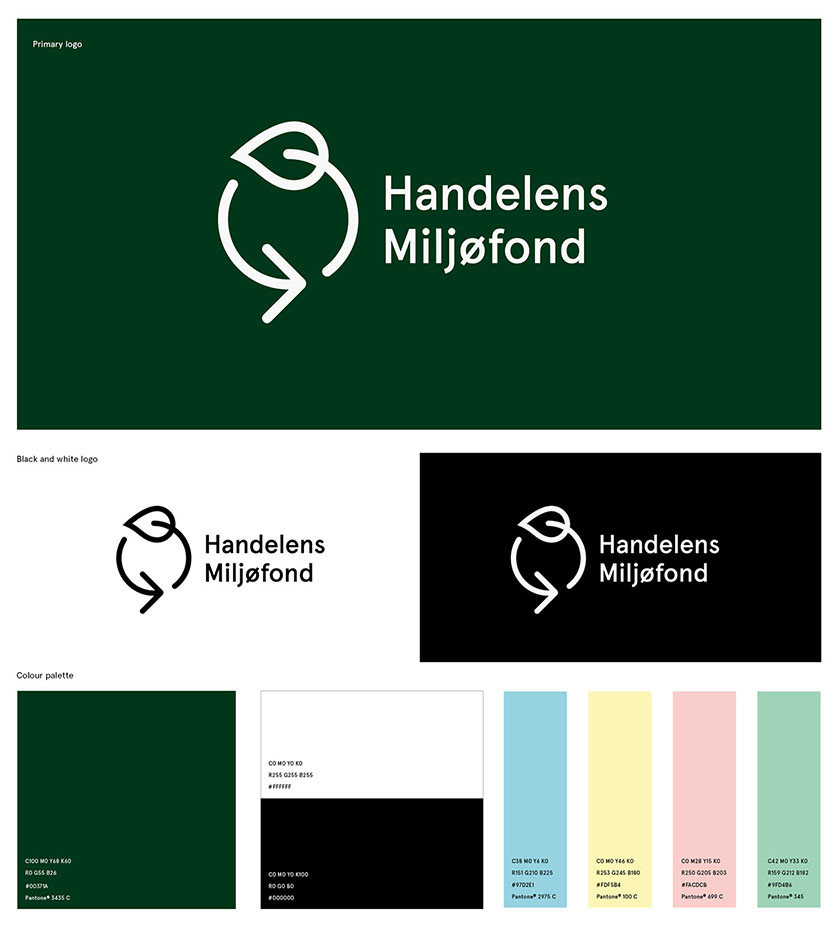 Handelens Milj?fond環(huán)境基金組織品牌形象設(shè)計(jì)