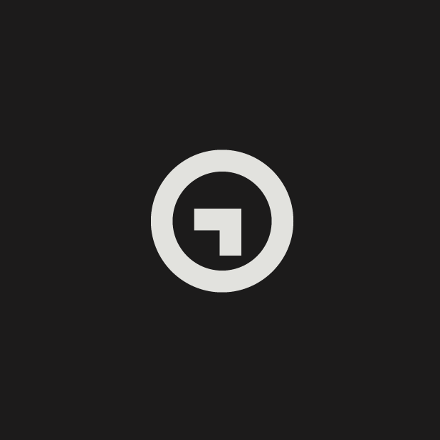極簡主義的黑色和白色標志logo-GO徽標logo