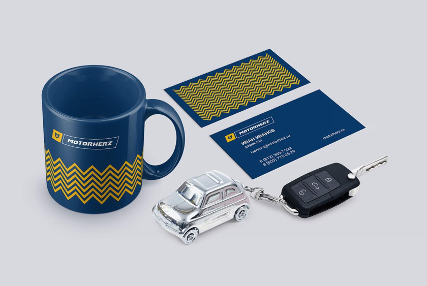 Motorherz汽車配件零部件品牌vi設計