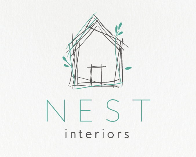 Nest Interiors徽標(biāo)logo設(shè)計