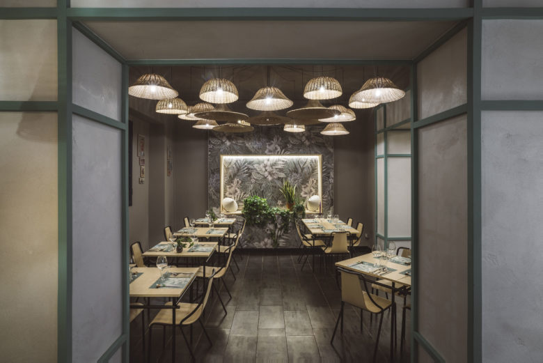 Dhabbu亞洲美食餐廳餐飲空間設(shè)計(jì)，突出亞洲元素