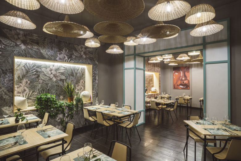 Dhabbu亞洲美食餐廳餐飲空間設(shè)計(jì)，突出亞洲元素