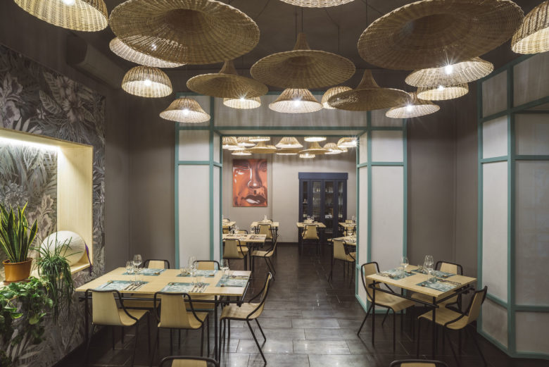 Dhabbu亞洲美食餐廳餐飲空間設(shè)計(jì)，突出亞洲元素