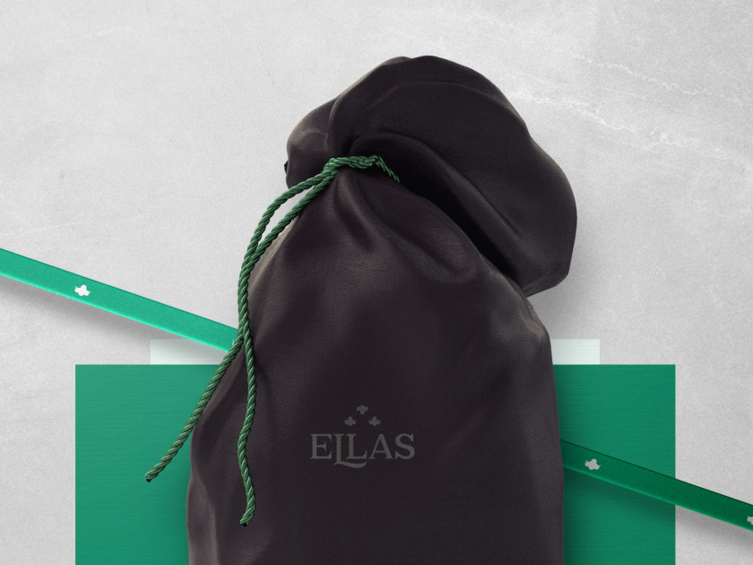 ELLAS珠寶品牌logo設(shè)計(jì)與品牌vi形象設(shè)計(jì),三個(gè)花朵徽章 ELLAS珠寶品牌logo設(shè)計(jì)與品牌vi形象設(shè)計(jì),三個(gè)花朵徽章