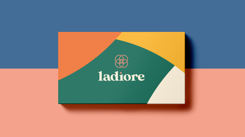 ladiore 女性時(shí)尚品牌logo設(shè)計(jì)與視覺識別vi設(shè)計(jì)，源自四個(gè)象征