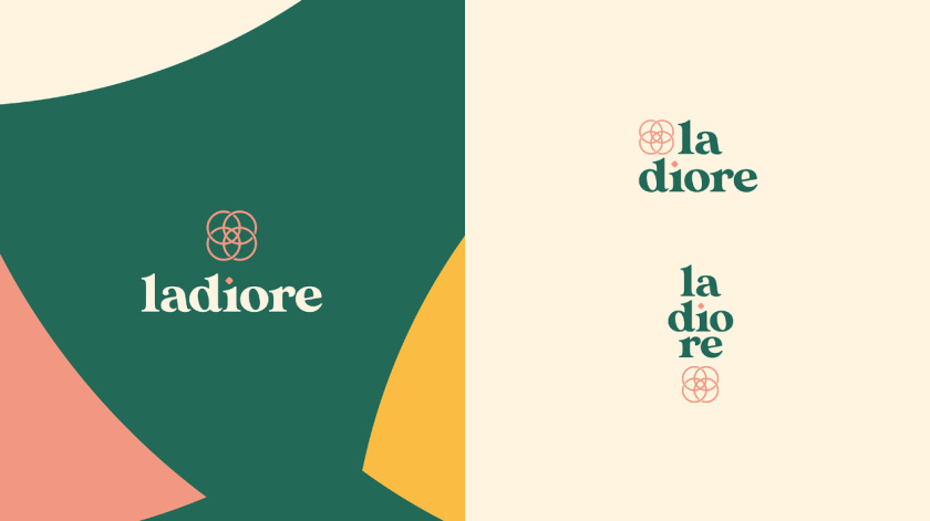 ladiore 女性時(shí)尚品牌logo設(shè)計(jì)與視覺識別vi設(shè)計(jì)，源自四個(gè)象征