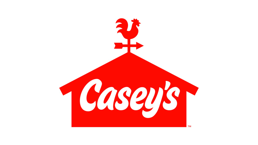 Casey便利店與比薩連鎖店logo設(shè)計(jì)品牌形象vi設(shè)計(jì)，公雞風(fēng)標(biāo)+房屋谷倉(cāng)造型