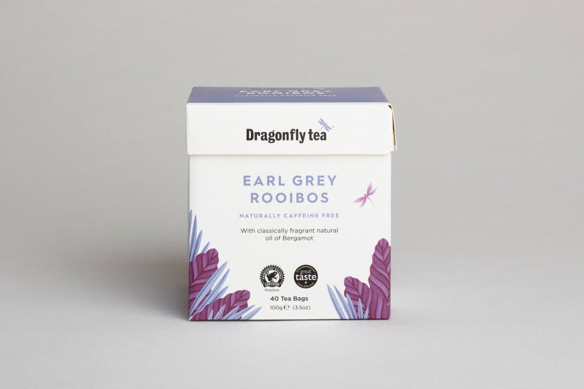 蜻蜓茶品牌茶葉包裝設(shè)計“植物插畫篇”-上海包裝設(shè)計公司