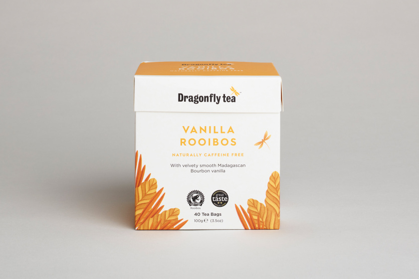 蜻蜓茶品牌茶葉包裝設(shè)計“植物插畫篇”-上海包裝設(shè)計公司