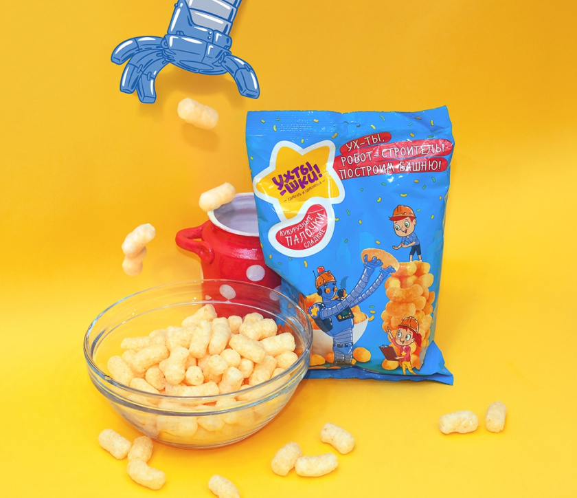 Ukhtyshek兒童休閑食品包裝設(shè)計(jì)，一起探索世界的男孩女孩插畫(huà)設(shè)計(jì)