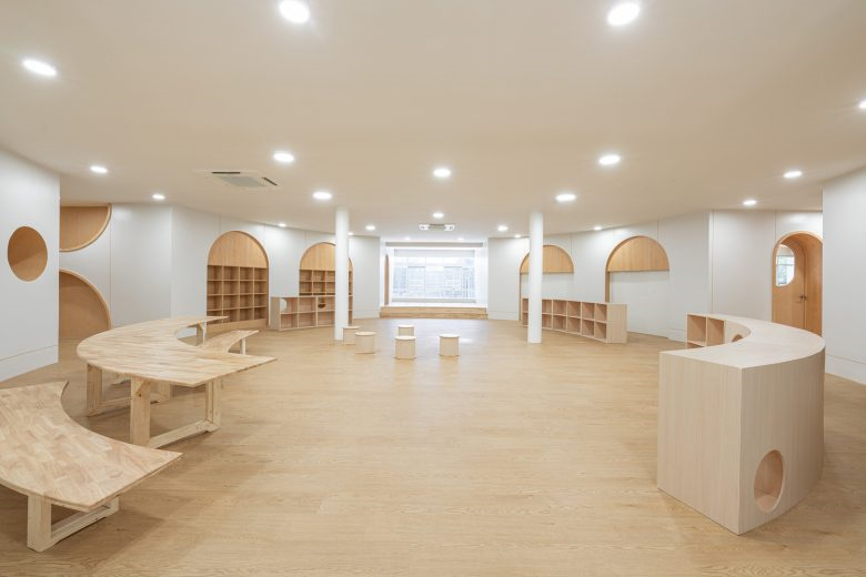 KPIS幼兒園室內(nèi)教育空間設(shè)計(jì)與寓教于樂的游戲墻設(shè)計(jì)