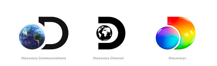 Discovery+探索電視節(jié)目頻道品牌logo設(shè)計,光譜色幾何D和一個圓的結(jié)合 Discovery+探索電視節(jié)目頻道品牌logo設(shè)計,光譜色幾何D和一個圓的結(jié)合