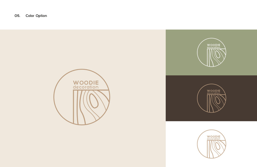 Woodie 高端家具制造品牌logo設(shè)計(jì)vi設(shè)計(jì) ”木紋元素“