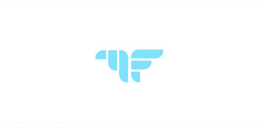 Freedom 旅游公司logo設(shè)計(jì)vi設(shè)計(jì)，輕快的淺藍(lán)色風(fēng)格
