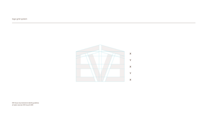 Eve House 家居用品品牌logo設(shè)計vi設(shè)計，追求設(shè)計感的女性粉色風(fēng)格