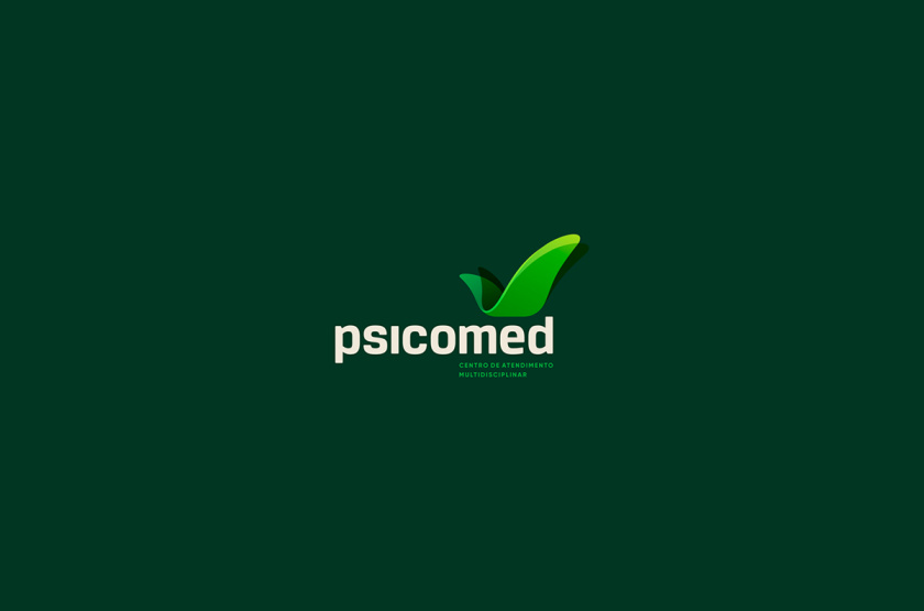 Psicomed 醫(yī)院品牌形象設(shè)計(jì)logo設(shè)計(jì)vi設(shè)計(jì)，高端與富有生命力