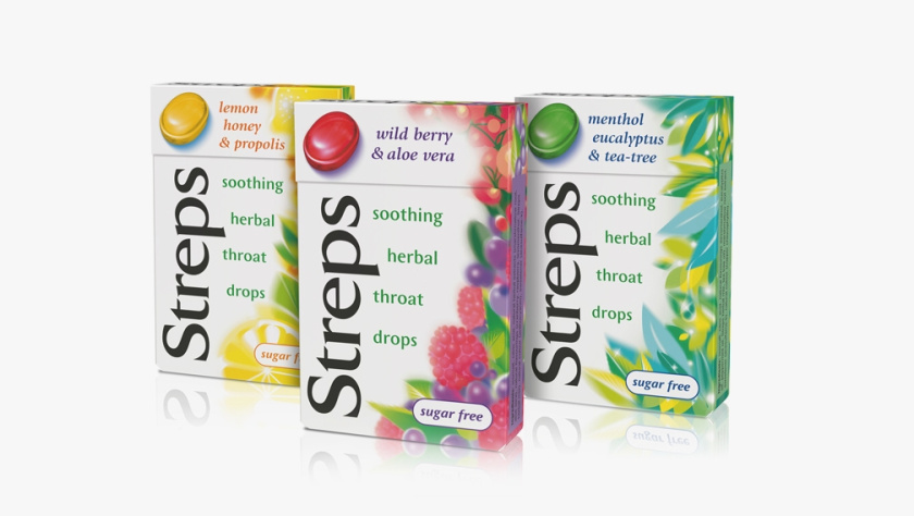 Strepsils 咽喉護理喉嚨疼痛藥品包裝設(shè)計 Strepsils 咽喉護理喉嚨疼痛藥品包裝設(shè)計