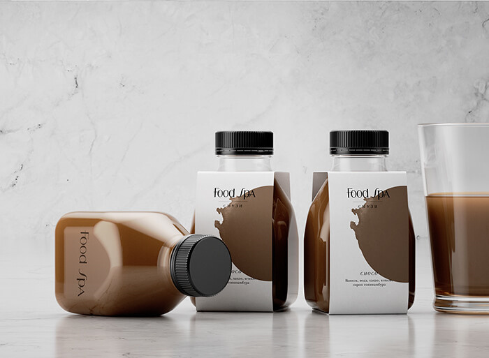 FoodSpa健康排毒果汁食品包裝設(shè)計(jì),自然水彩配色方案 FoodSpa健康排毒果汁食品包裝設(shè)計(jì),自然水彩配色方案