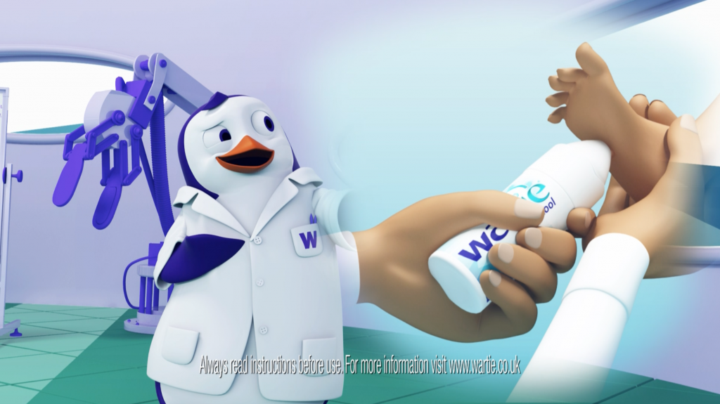 Wartie治療兒童疣皮膚病藥品TVC廣告策劃與企鵝科學(xué)家吉祥物設(shè)計(jì) Wartie治療兒童疣皮膚病藥品TVC廣告策劃與企鵝科學(xué)家吉祥物設(shè)計(jì)