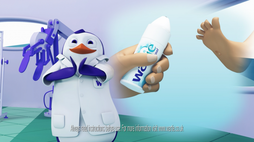 Wartie治療兒童疣皮膚病藥品TVC廣告策劃與企鵝科學(xué)家吉祥物設(shè)計(jì) Wartie治療兒童疣皮膚病藥品TVC廣告策劃與企鵝科學(xué)家吉祥物設(shè)計(jì)