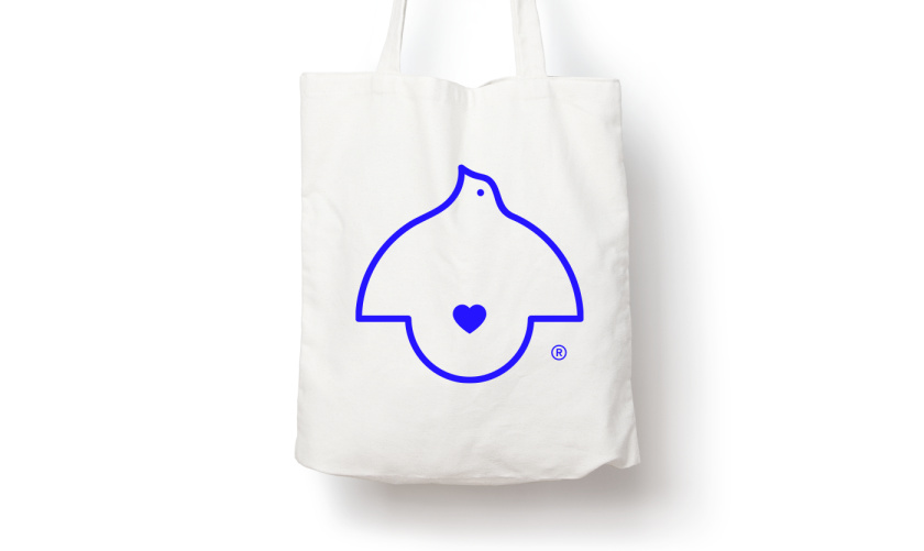 belly&melly 母嬰用品品牌logo設(shè)計(jì)vi設(shè)計(jì)，小鳥(niǎo)+燈泡+心形