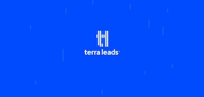 Terra Leads 注冊(cè)會(huì)計(jì)師平臺(tái)網(wǎng)站品牌形象logo設(shè)計(jì)vi設(shè)計(jì)，變化的垂直線條