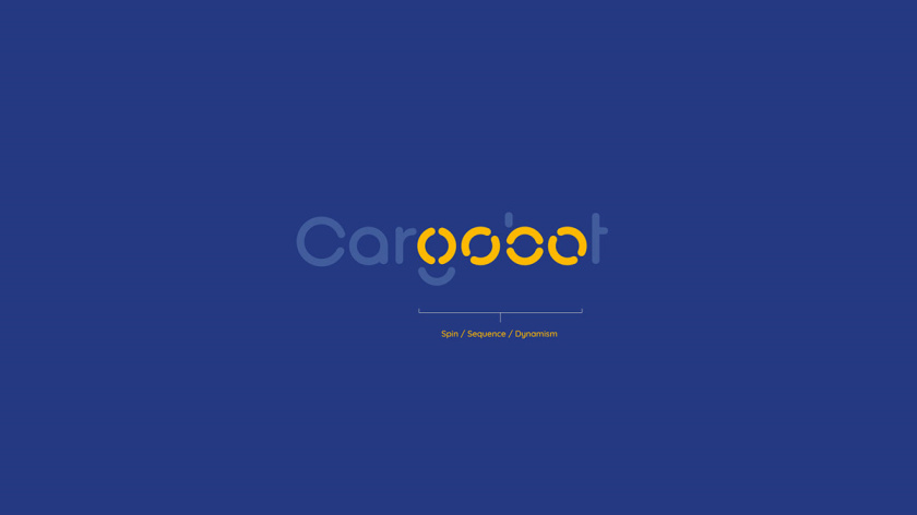 Cargobot 物流貨運(yùn)品牌vi形象設(shè)計(jì)與視覺識別系統(tǒng)，基于靜態(tài)形式的運(yùn)動
