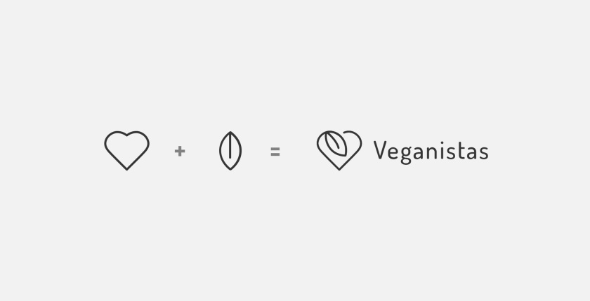 Veganistas 素食主義者品牌視覺識別設(shè)計
