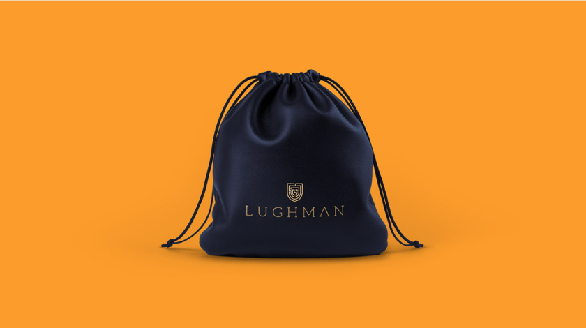 LUGHMAN 消費品公司迷宮線條盾牌logo設(shè)計與vi設(shè)計 LUGHMAN 消費品公司迷宮線條盾牌logo設(shè)計與vi設(shè)計