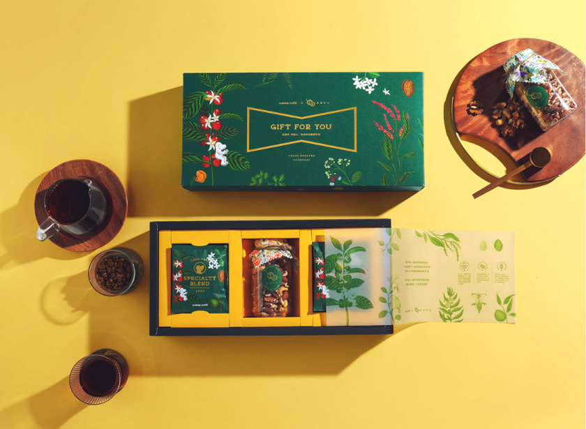 cama café 咖啡堅(jiān)果中秋團(tuán)圓禮盒包裝設(shè)計(jì)“植物草本花卉插畫(huà)”風(fēng)格 cama café 咖啡堅(jiān)果中秋團(tuán)圓禮盒包裝設(shè)計(jì)“植物草本花卉插畫(huà)”風(fēng)格