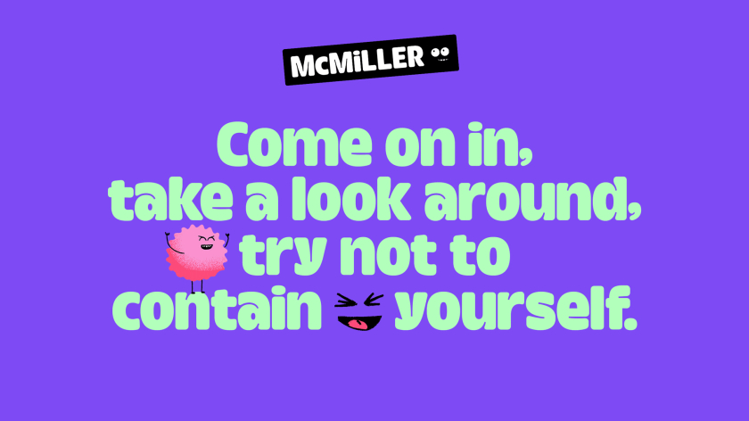 McMiller游戲公司 品牌消息傳遞廣告版式設計 McMiller游戲公司 品牌消息傳遞廣告版式設計