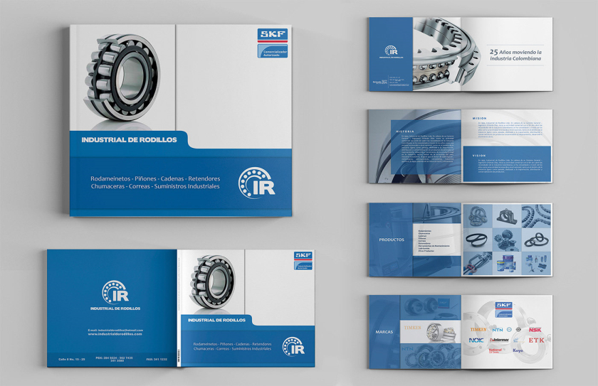 skf IR工業(yè)軸承品牌形象設(shè)計(jì)與定位設(shè)計(jì)