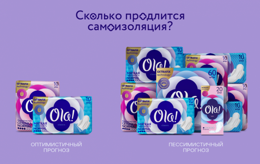 Ola衛(wèi)生巾魔法師品牌定位與包裝設計”棉花花朵“核心視覺符號元素