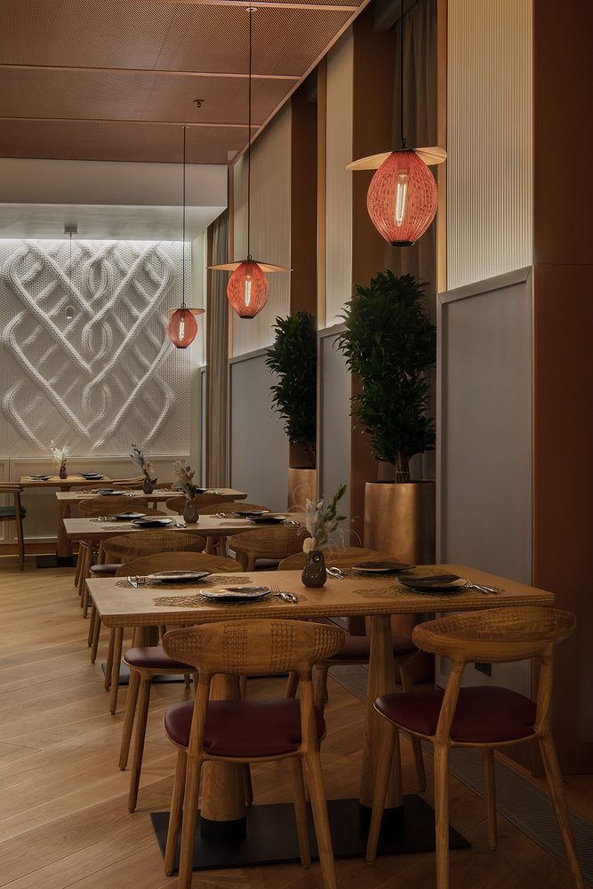 高級(jí)沙加爾餐廳餐飲室內(nèi)空間設(shè)計(jì)，藝術(shù)與奢華風(fēng)格
