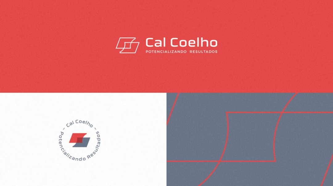 Cal Coelho 架構(gòu)師個(gè)人品牌logo設(shè)計(jì)vi設(shè)計(jì)，C+C突顯合作的設(shè)計(jì)理念
