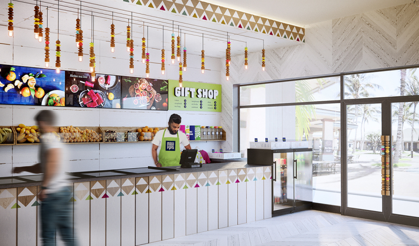 Maui Pops 冰淇淋店品牌logo設(shè)計店鋪室內(nèi)設(shè)計,活潑的夏威夷風(fēng)格 Maui Pops 冰淇淋店品牌logo設(shè)計店鋪室內(nèi)設(shè)計,活潑的夏威夷風(fēng)格