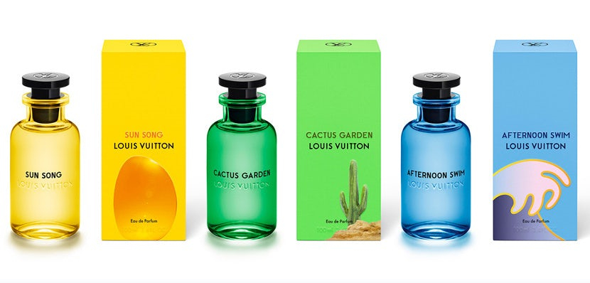 圖：Louis Vuitton Les Colognes 香水包裝設(shè)計
