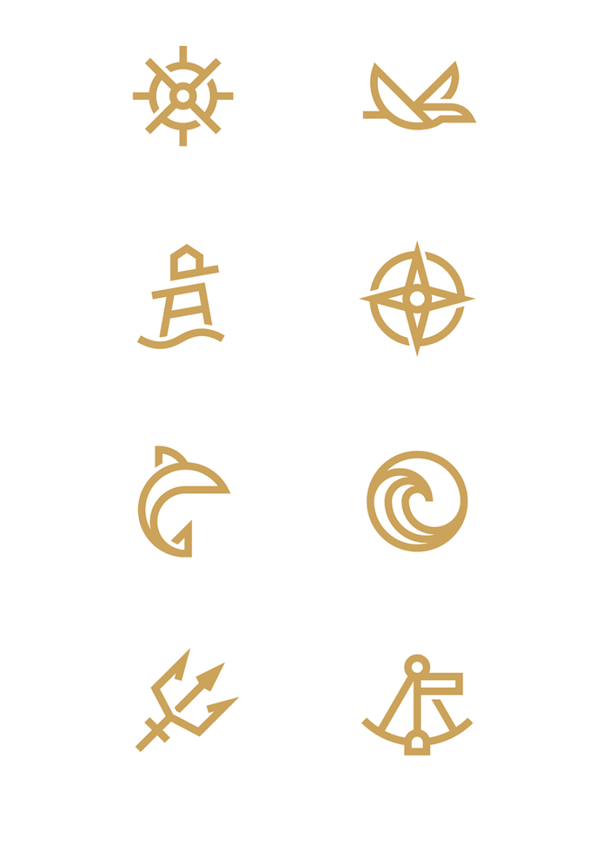 航海圖標(biāo)設(shè)計(jì)-抽象形狀的含義