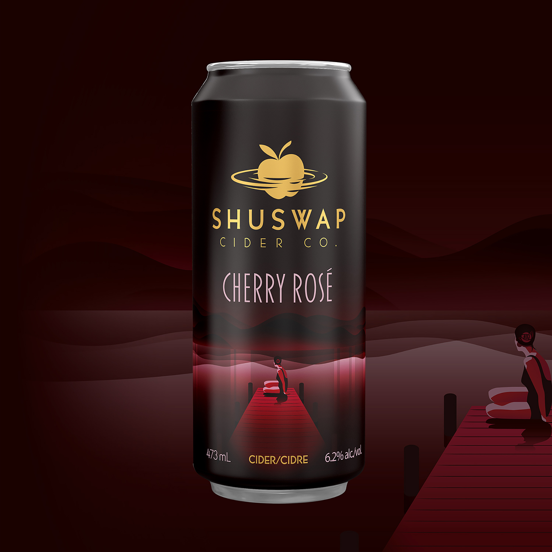 Shuswap 蘋果酒包裝設(shè)計(jì)“復(fù)古夢(mèng)幻插畫” Shuswap 蘋果酒包裝設(shè)計(jì)“復(fù)古夢(mèng)幻插畫”