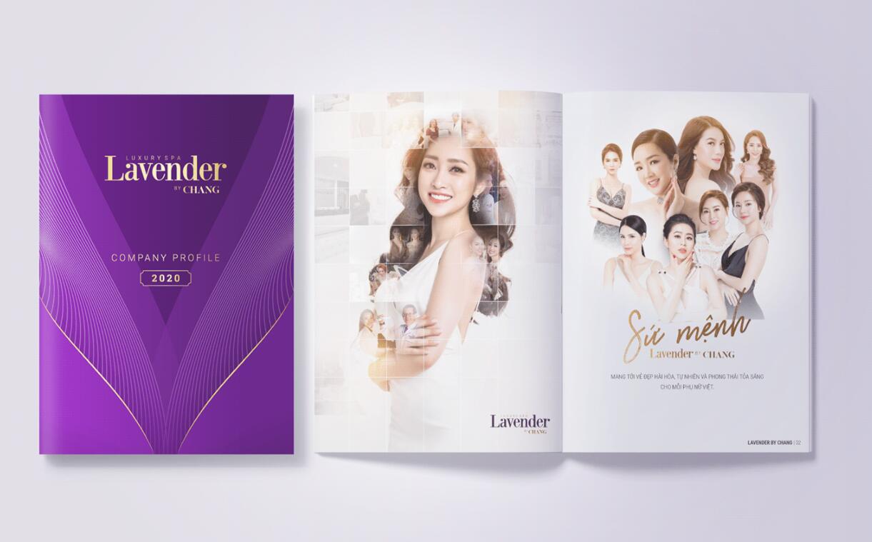 Lavender 醫(yī)療美容整形公司宣傳畫(huà)冊(cè)設(shè)計(jì)