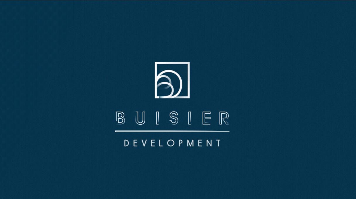 Buisier 別墅地產(chǎn)項(xiàng)目logo設(shè)計(jì)vi形象設(shè)計(jì)，B+D字母+方框