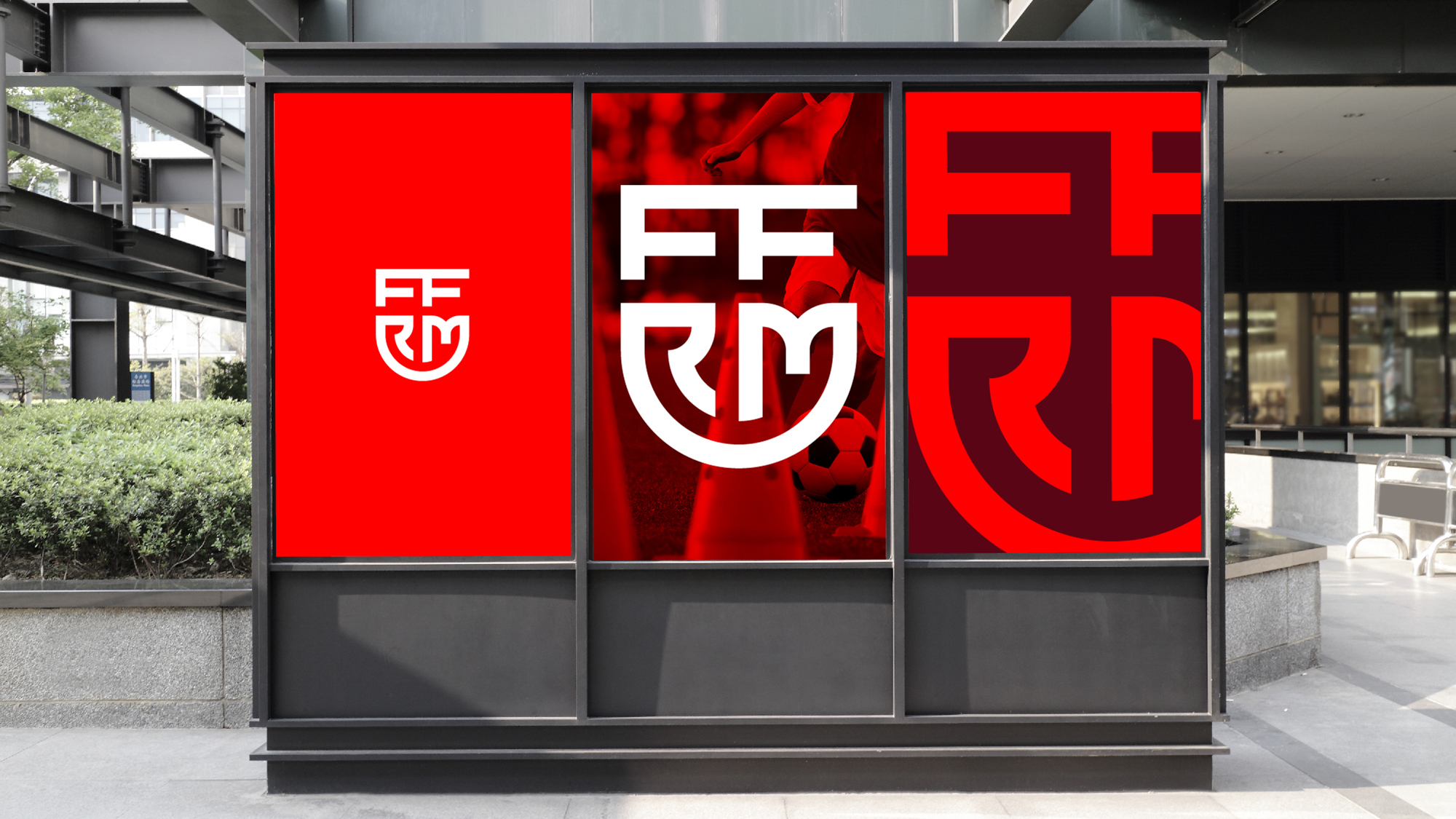 FFRM穆?tīng)栁鱽喌貐^(qū)足球聯(lián)合會(huì)俱樂(lè)部字母盾牌logo設(shè)計(jì)vi設(shè)計(jì) FFRM穆?tīng)栁鱽喌貐^(qū)足球聯(lián)合會(huì)俱樂(lè)部字母盾牌logo設(shè)計(jì)vi設(shè)計(jì)