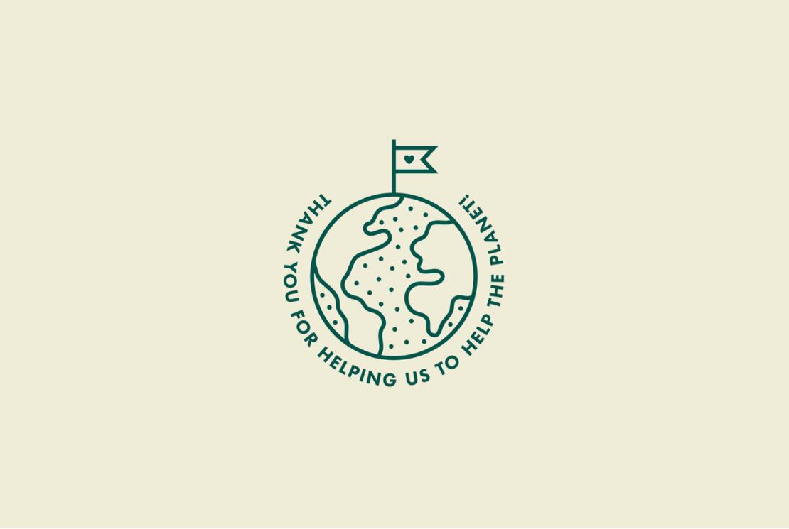 The Vegan 天然植物素食品牌logo設計“有機徽章”圖案 The Vegan 天然植物素食品牌logo設計“有機徽章”圖案
