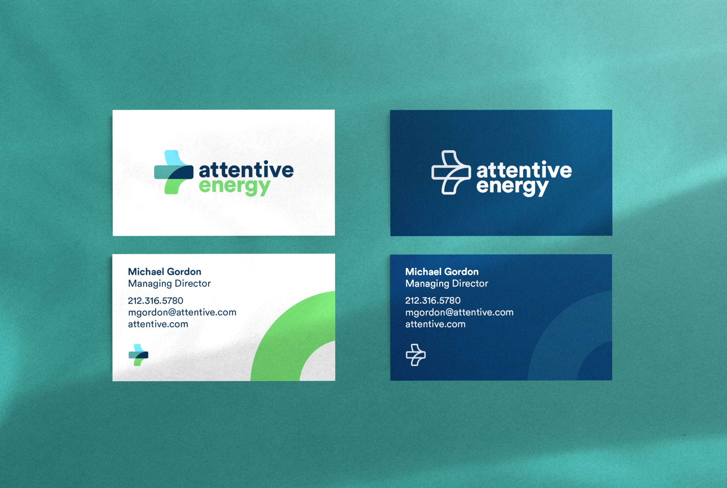 Attentive 風(fēng)力能源公司箭頭新logo設(shè)計(jì)視覺形象vi設(shè)計(jì)