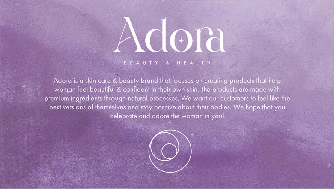 Adora護膚和美容品牌LOGO設計
