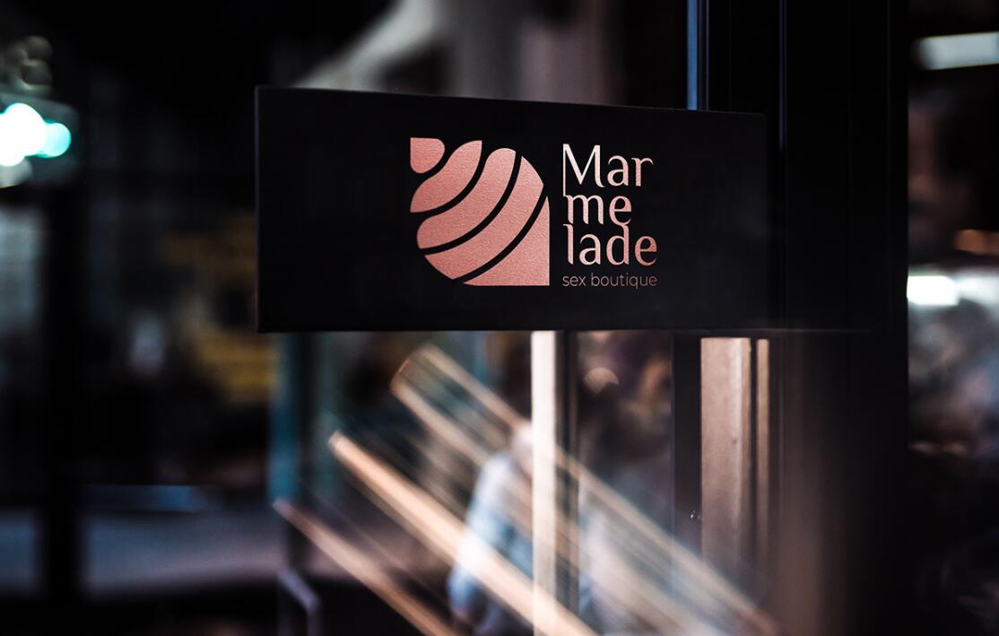 Marmelade 成人性用品品牌logo設(shè)計(jì)vi設(shè)計(jì)，神秘誘惑風(fēng)格