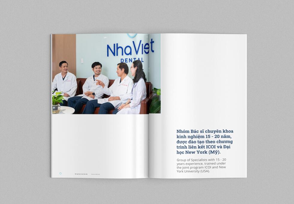 Nha Viet 牙科牙齒醫(yī)療診所品牌全案策劃設(shè)計(jì)-畫(huà)冊(cè)