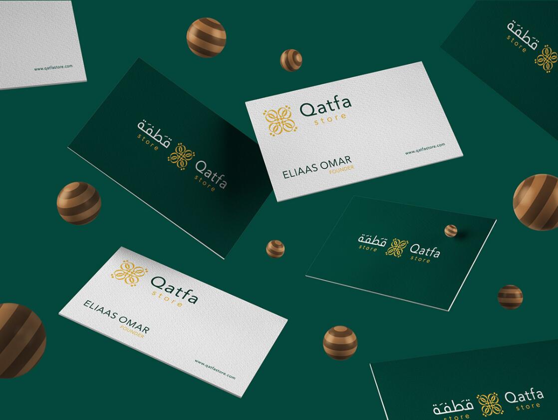 Qatfa 蜂蜜在線商店對稱Q字母logo設(shè)計(jì) Qatfa 蜂蜜在線商店對稱Q字母logo設(shè)計(jì)